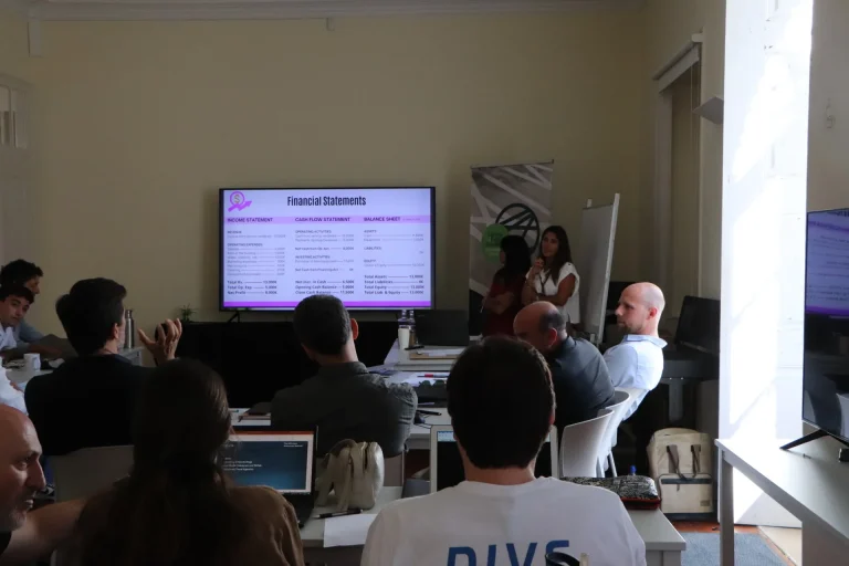 Level Entrepreneurship - presenting Coimbra final presentations